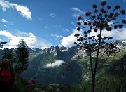 Cattedrali di granito al Rifugio Gianetti (2534 m) in Val Masino dalla Val Porcellizzo il 27 agosto 2014  - FOTOGALLERY